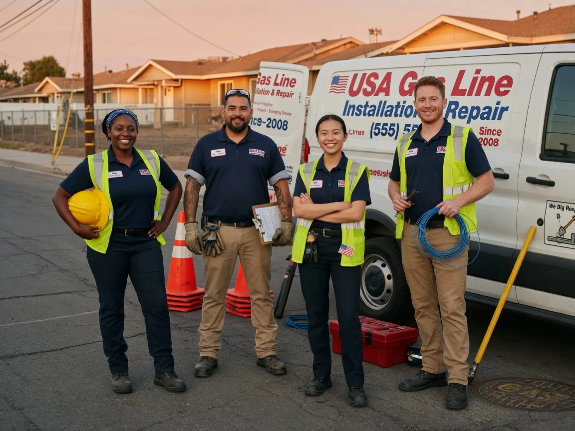 Gas Line Installation company in Sarita, TX